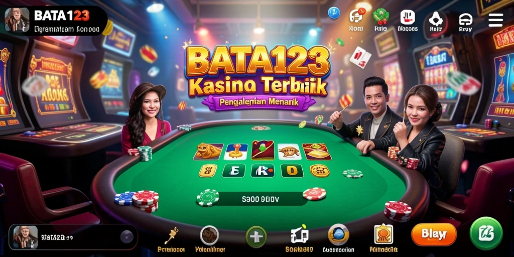 Screenshot gameplay BATA123 menunjukkan keseruan permainan Kasino.
